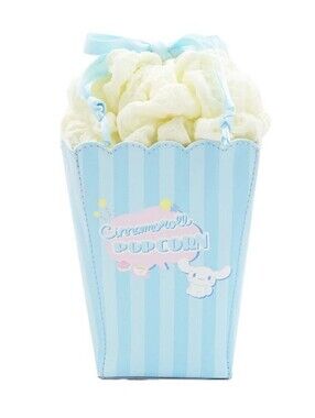 Cinnamoroll Popcorn Plush Pouch | Sanrio | Blue Striped | New with Tags